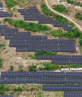 Nagaland solar power plant banner